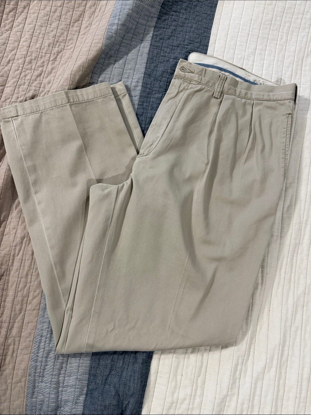 Polo by Ralph Lauren Pleated pants Light Beige